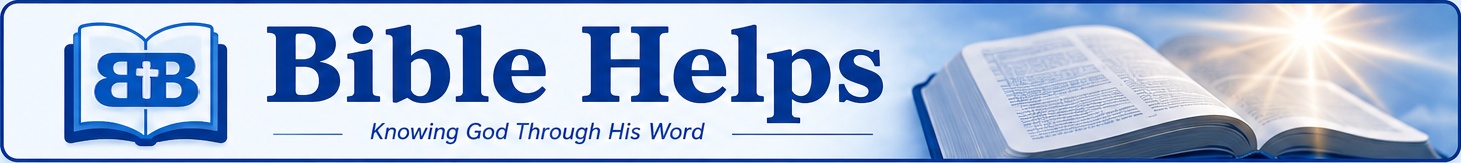 BB Bible Helps - Knowing God Through His Word